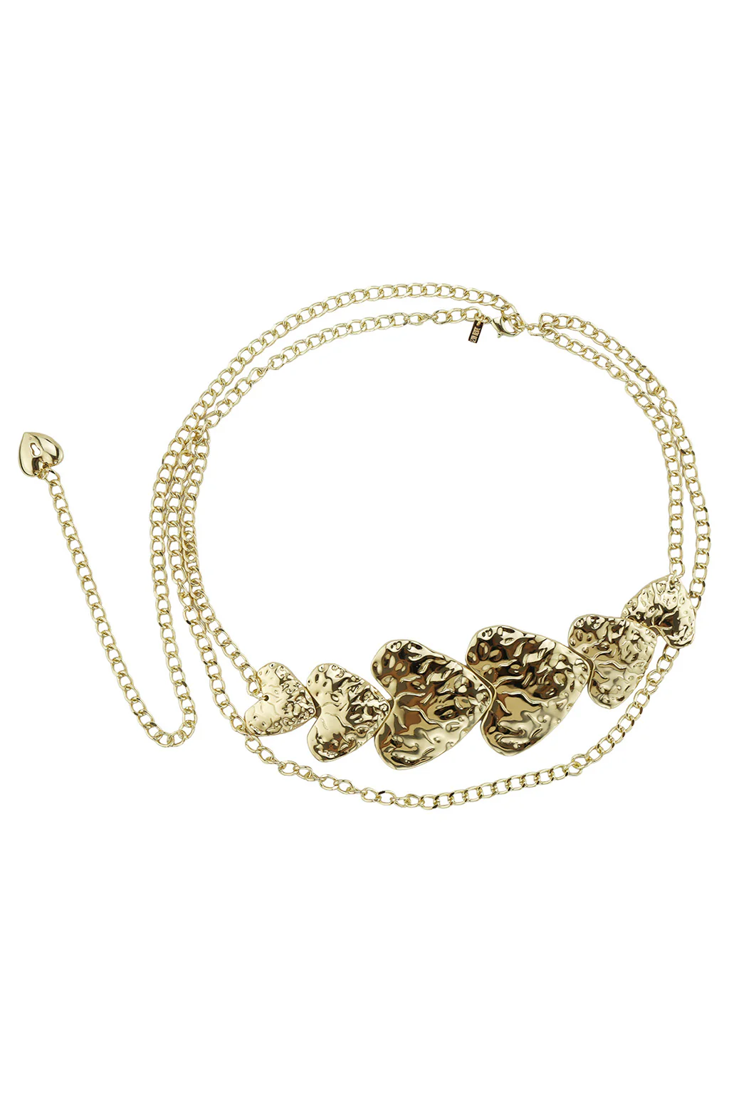 Allegra Gold Statement Heart Belt - Image 3