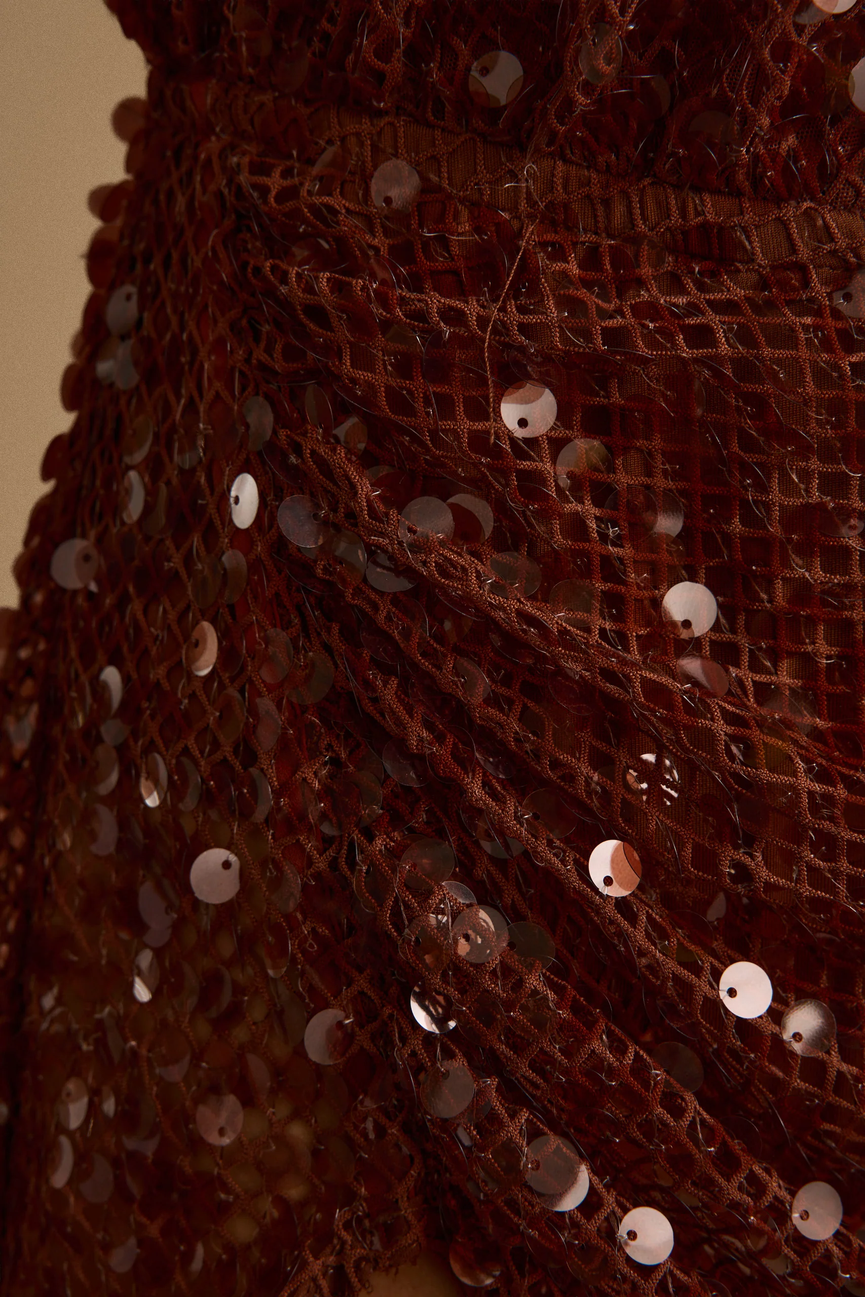 Bellagio Bronze Mini Dress - Image 6