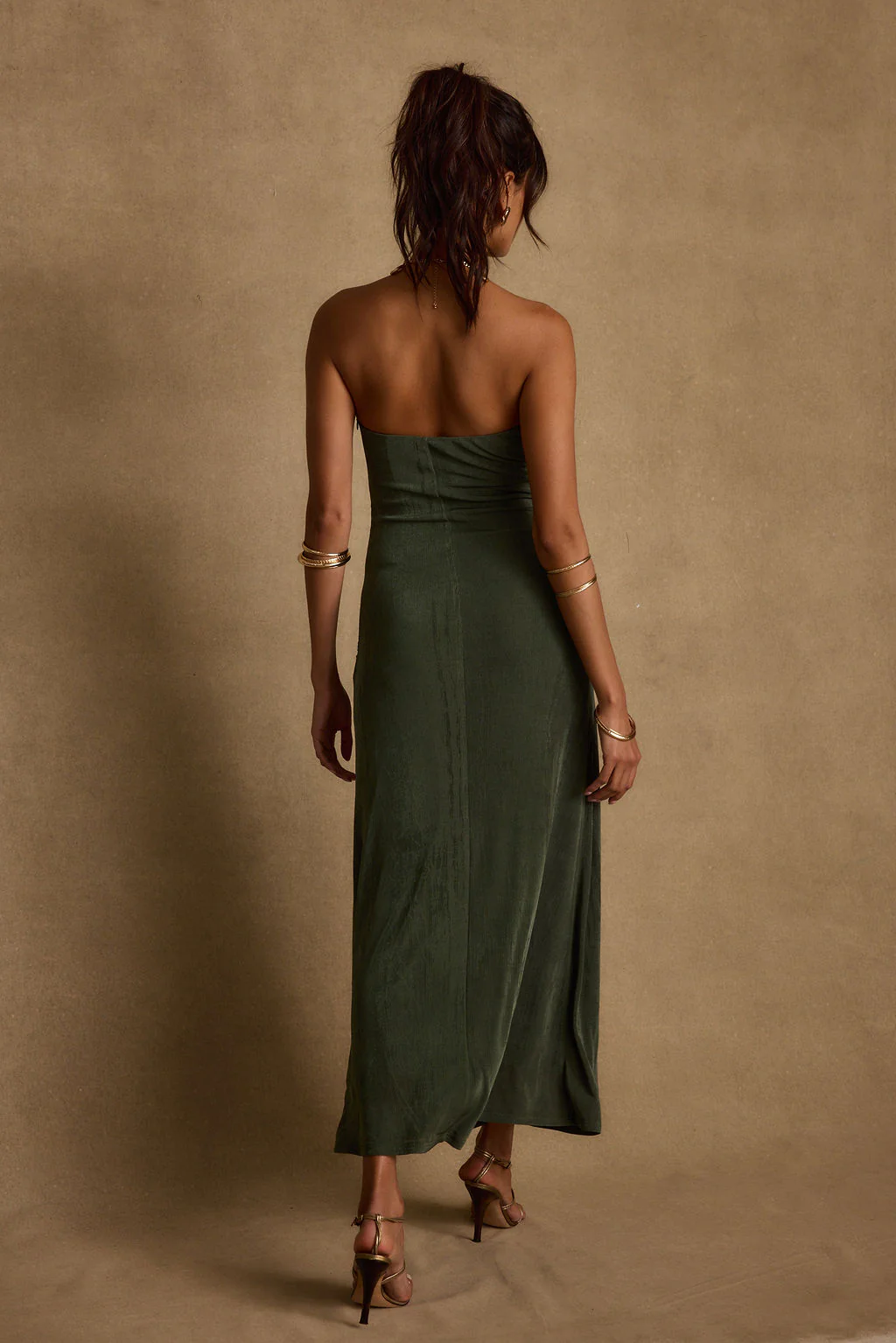 Cala Sol Emerald Maxi Dress - Image 4
