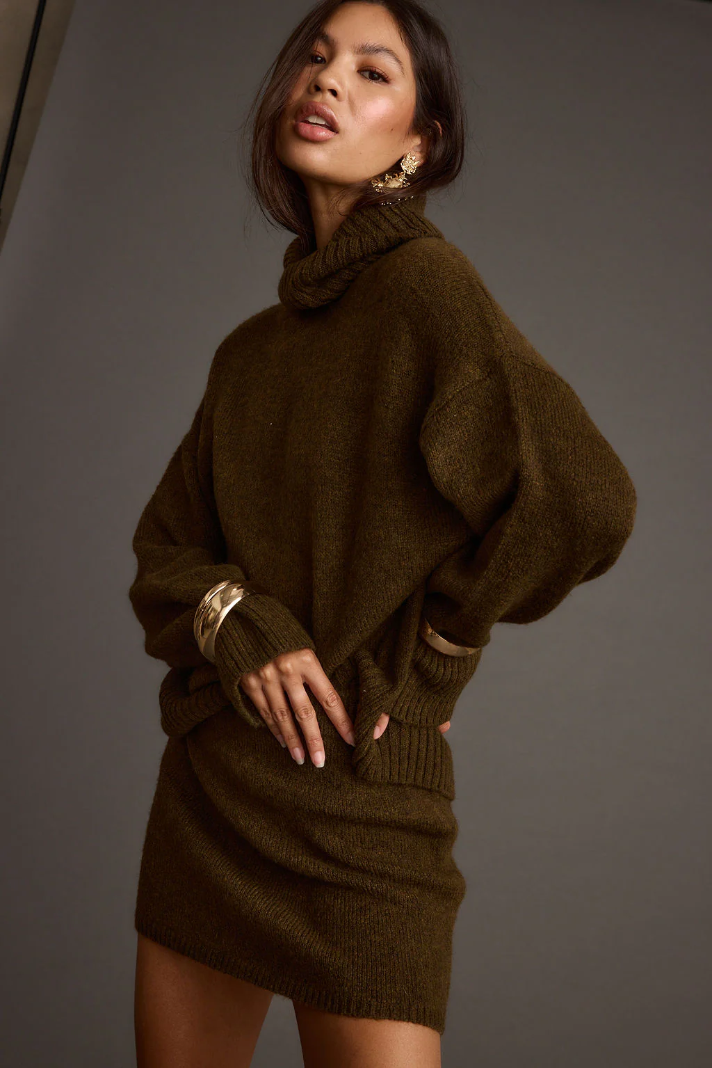 Cedar Sweater Mini Skirt - Image 7