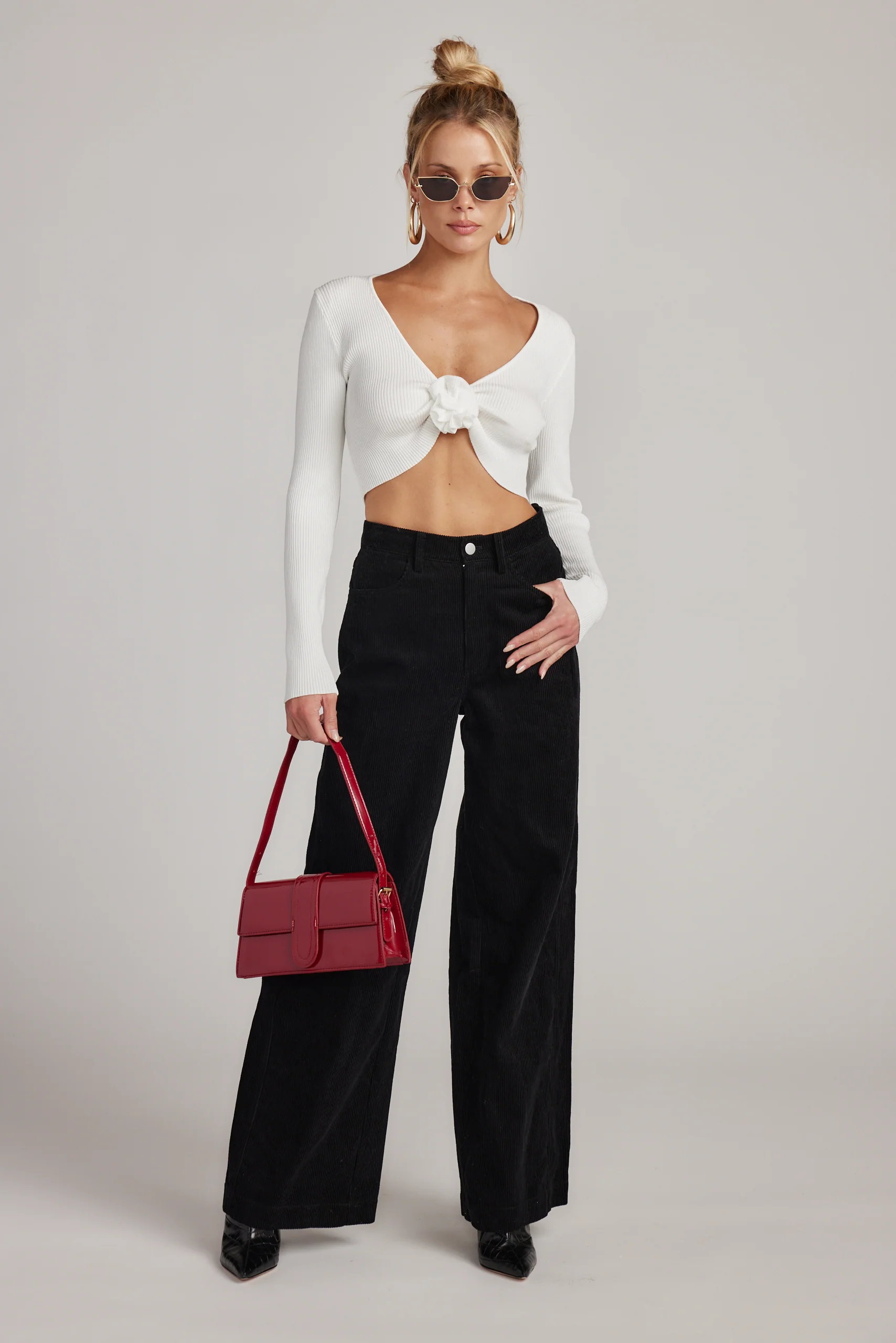 Clarence Black Corduroy Pants - Image 6