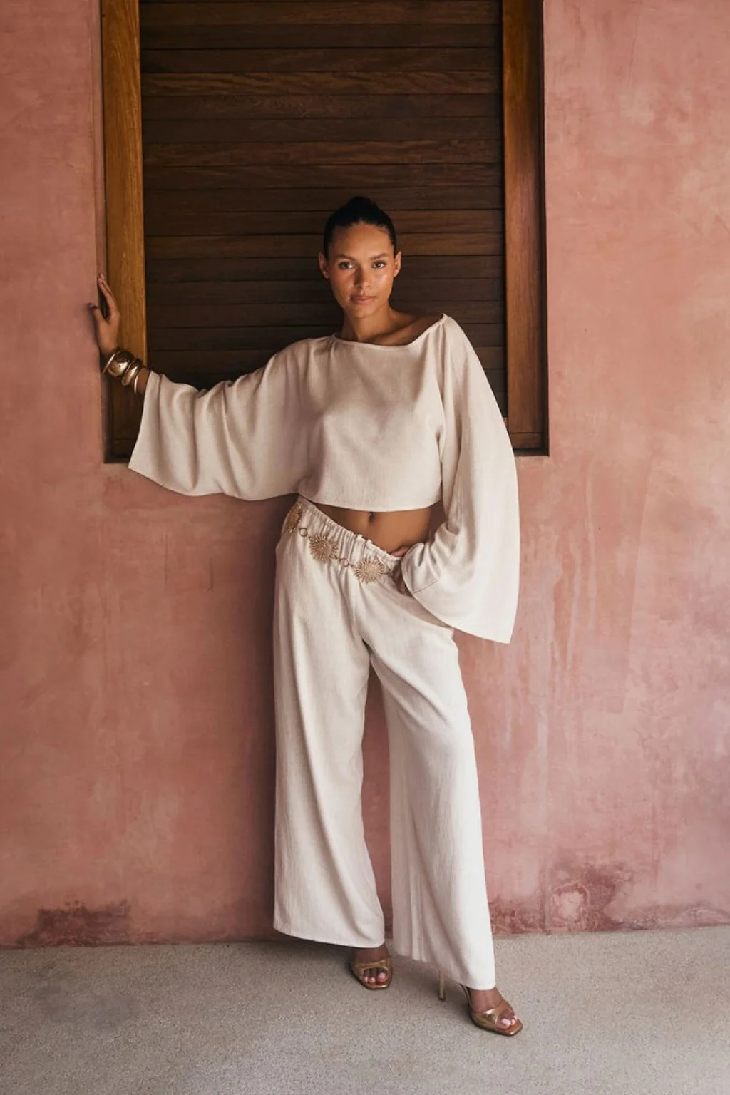Clear Breeze White Linen Top - Image 7