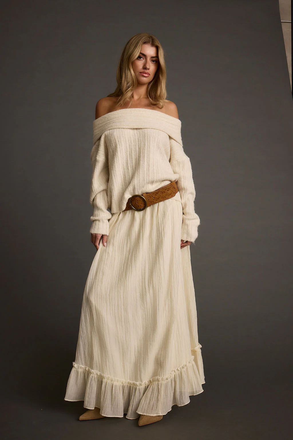 Dahlia Baby Yellow Maxi Skirt - Image 7