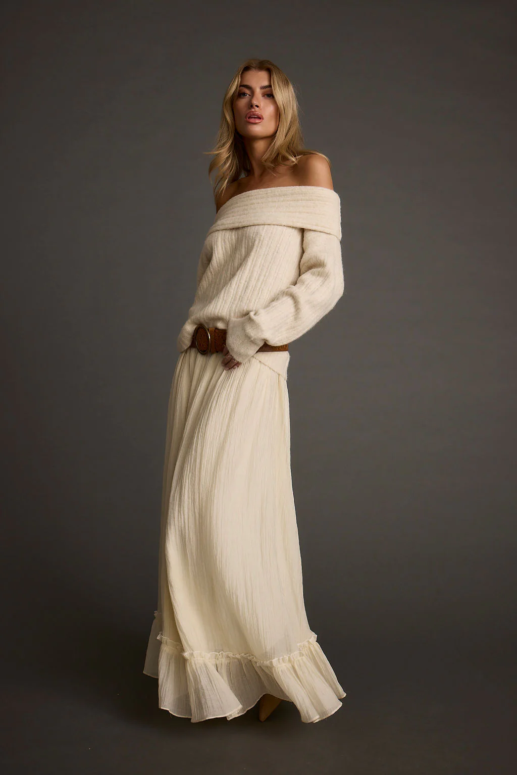 Dahlia Baby Yellow Maxi Skirt - Image 8