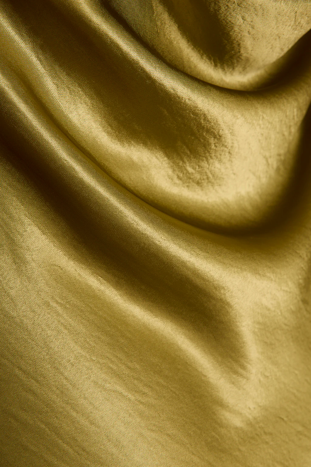 Dolce Chartreuse Satin Maxi Dress - Image 6