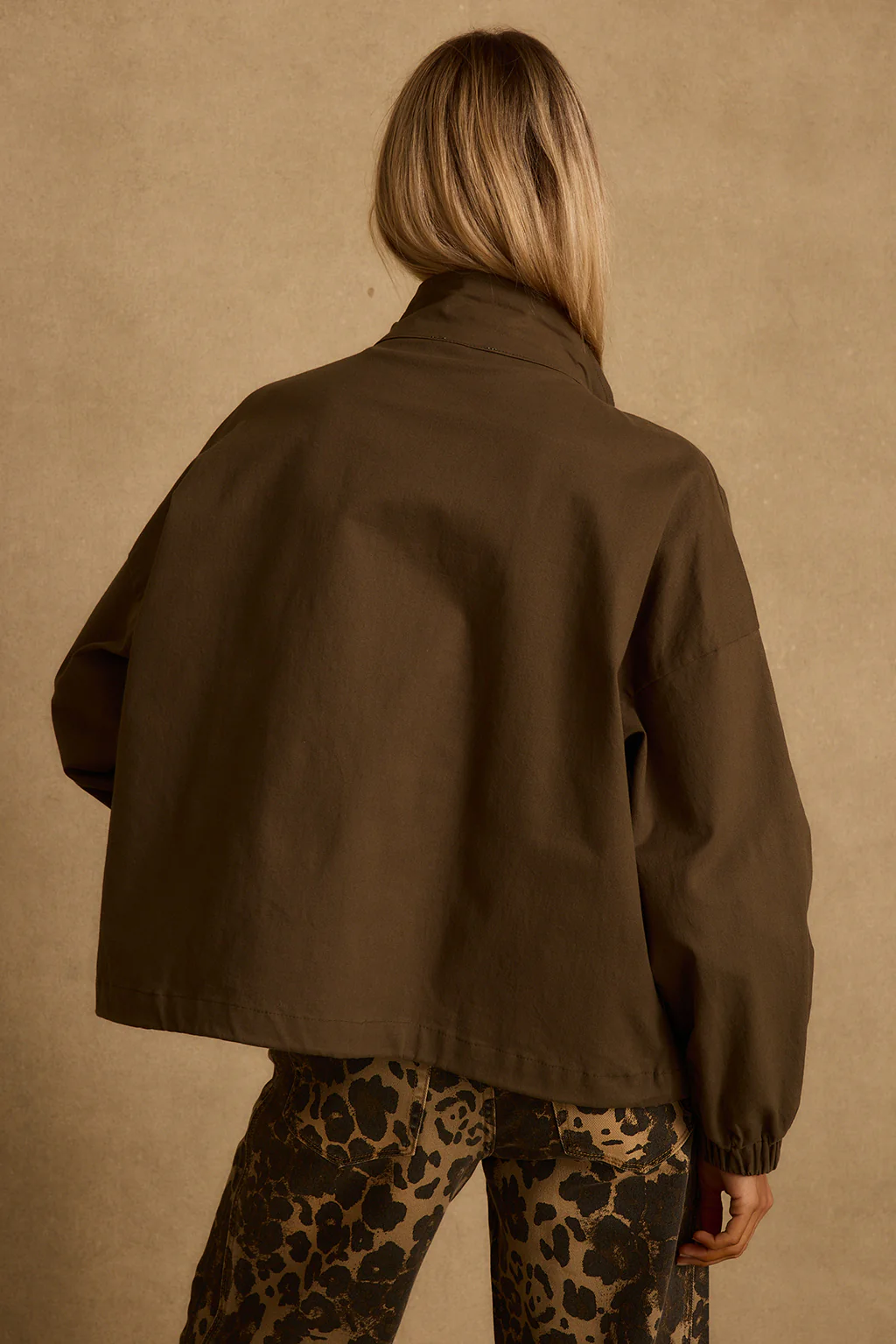 Fairfax Olive Canvas Relaxed Fit Utility Jacket - Image 5
