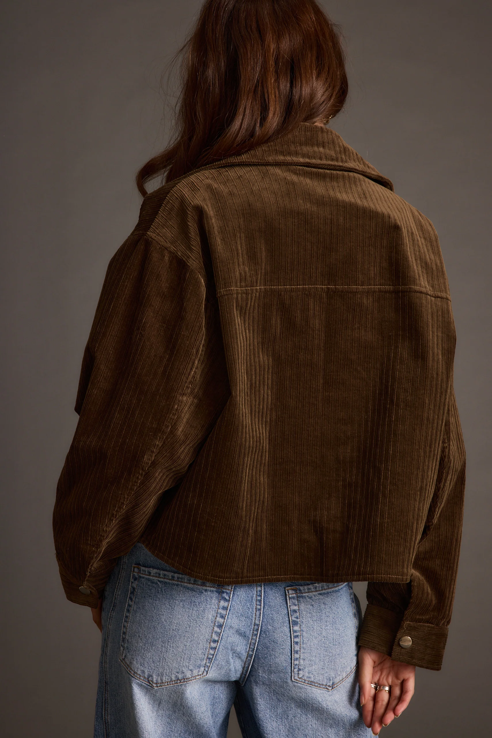 Gramercy Mocha Corduroy Jacket - Image 4