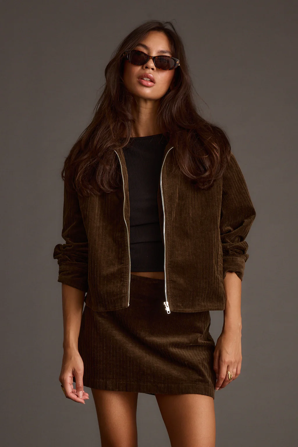 Gramercy Mocha Corduroy Jacket - Image 5