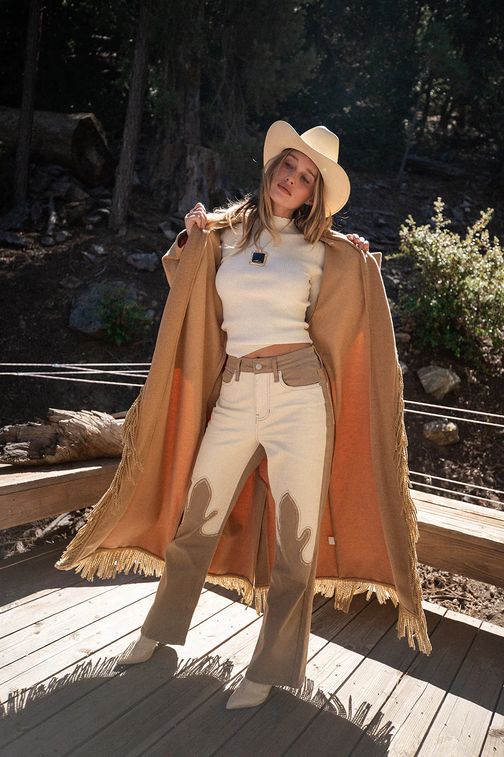 High Noon Two Tone Western Pants - Image 5