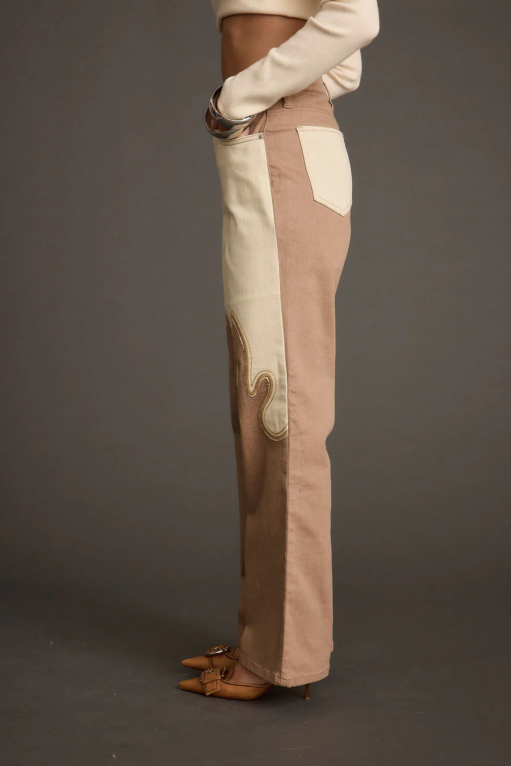 High Noon Two Tone Western Pants - Image 9