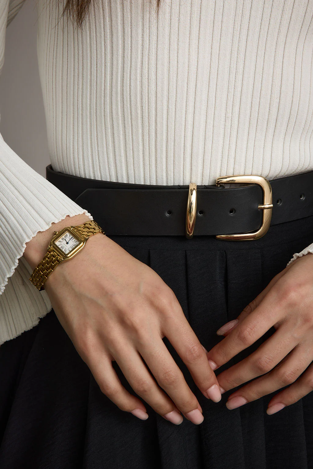 Jackie Gold Buckle Belt - Image 2