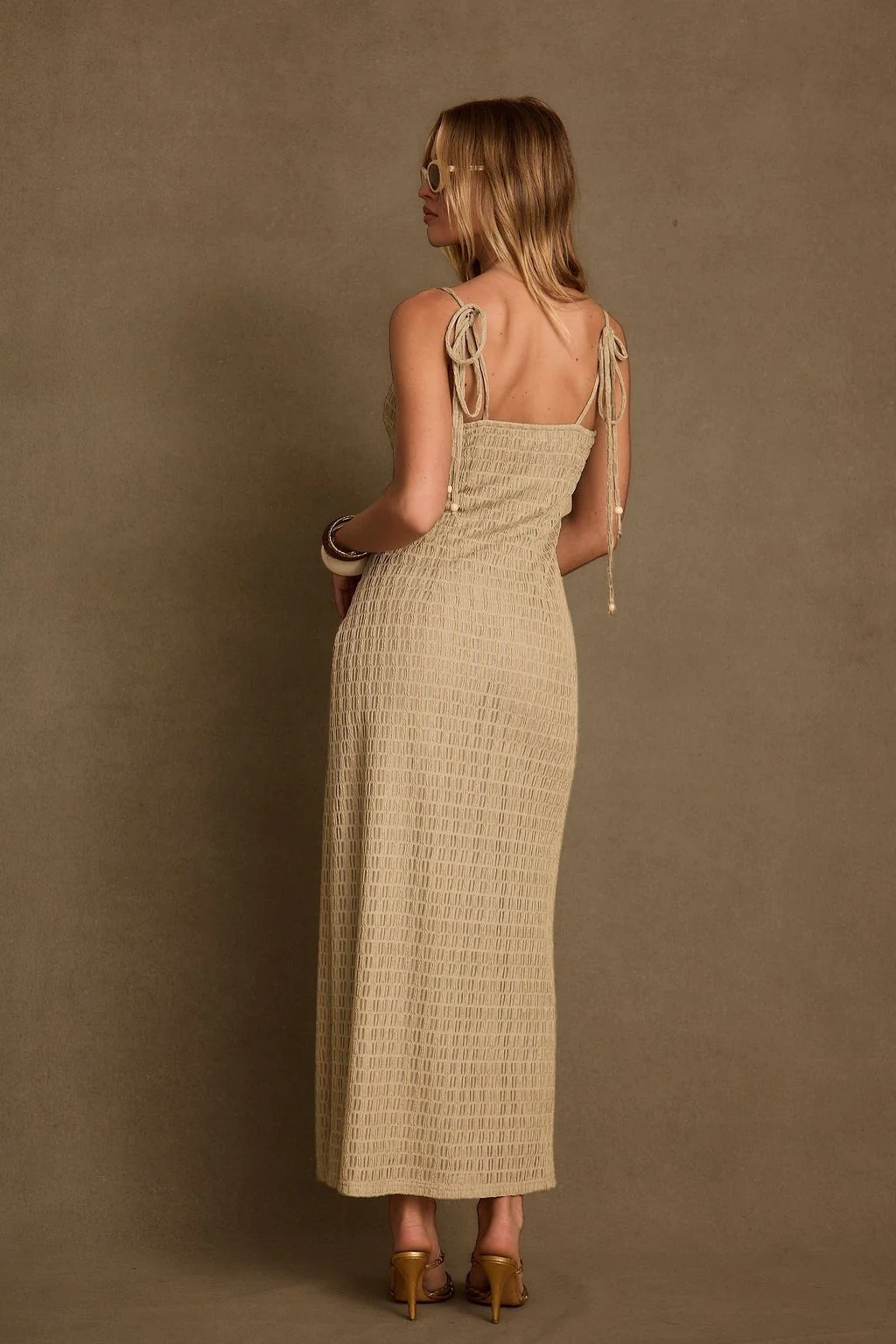 Jazmin Light Sage Midi Dress - Image 6