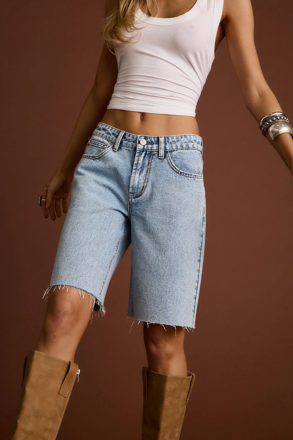 Juny Denim Jean Shorts - Image 4