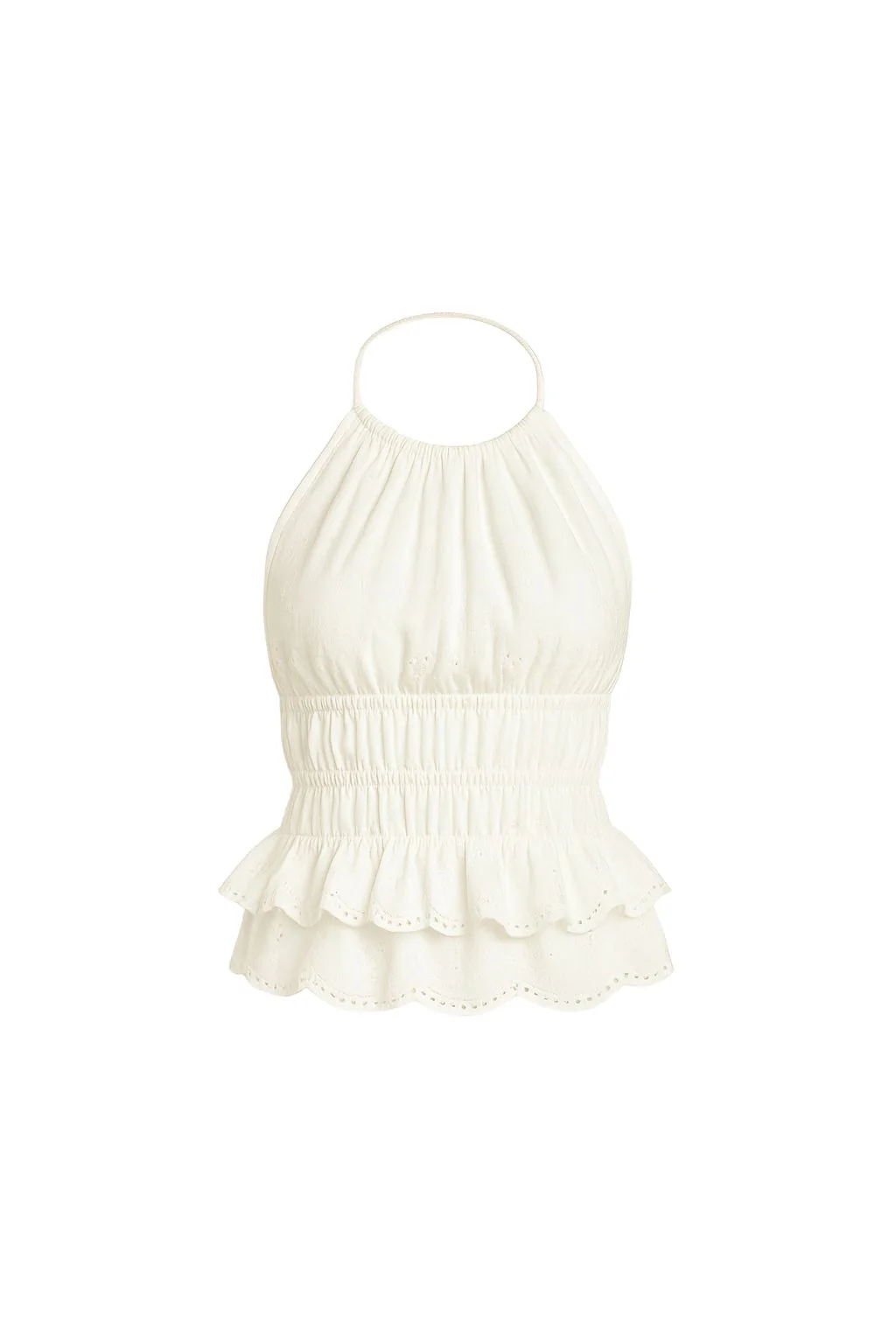 Lily White Halter Top - Image 6