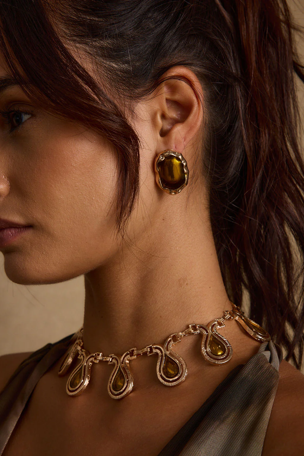 Lumira Stone Earrings - Image 2