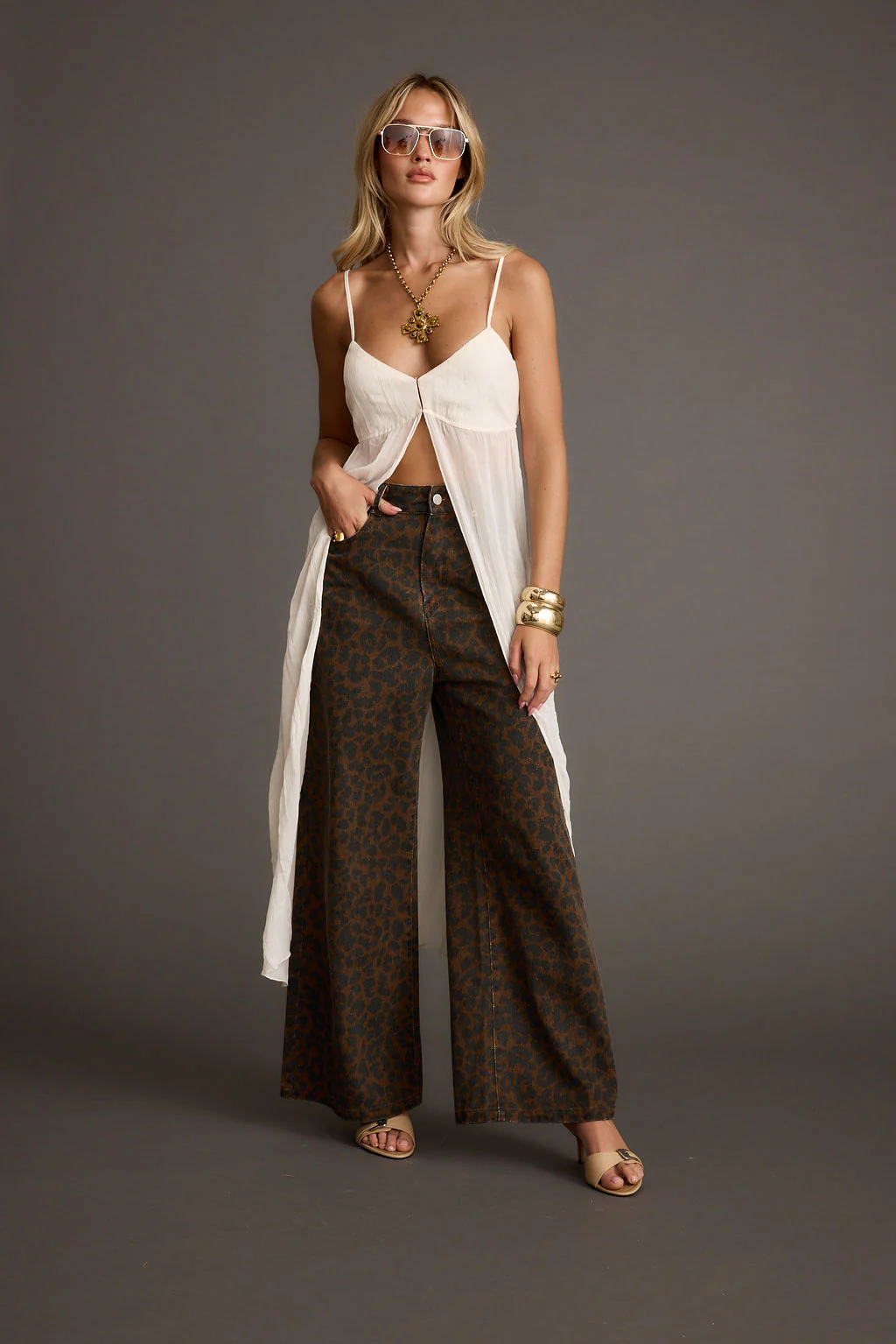 Midland Leopard Print Pant - Image 4
