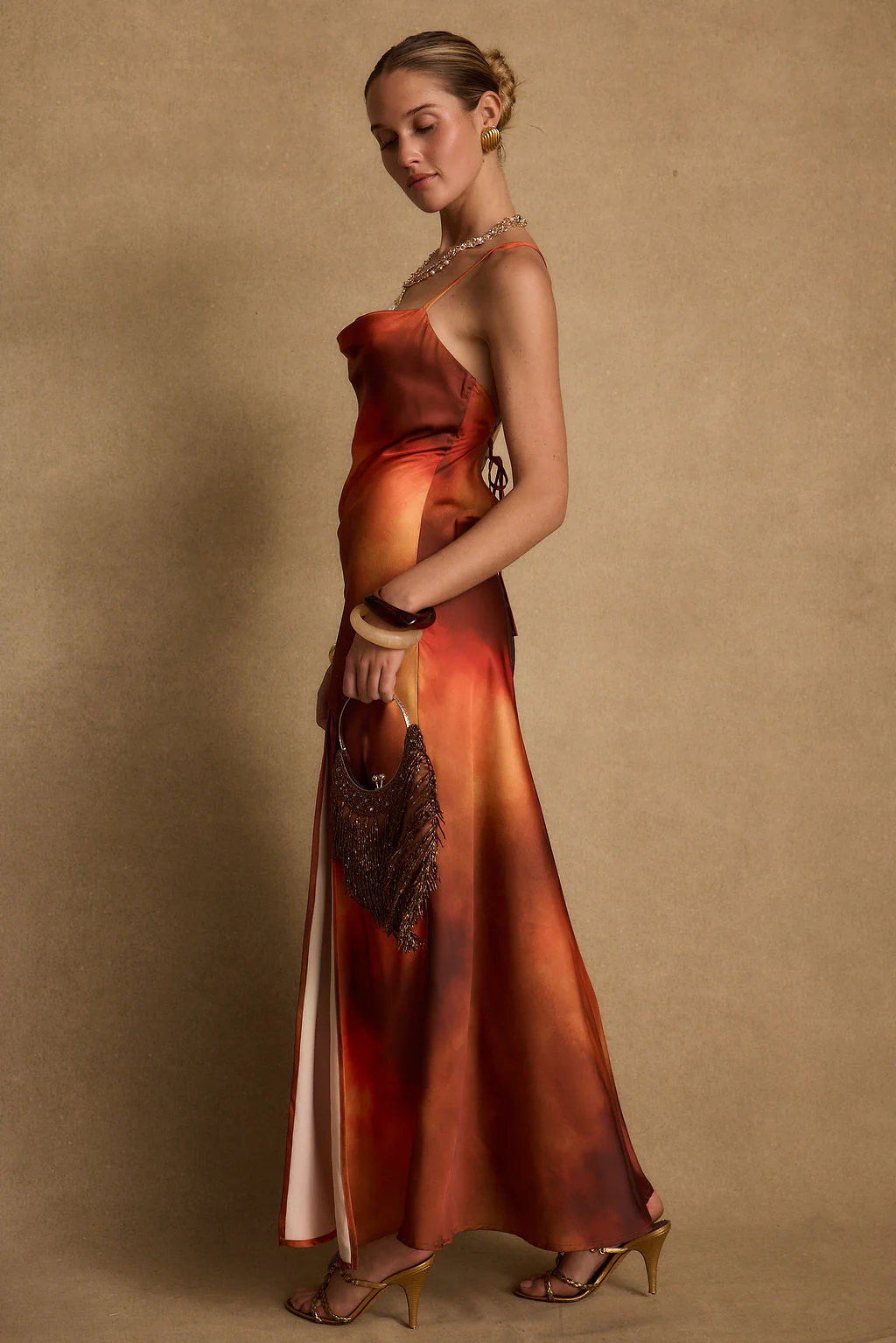 Natalia Sunset Ombre Maxi Dress - Image 10