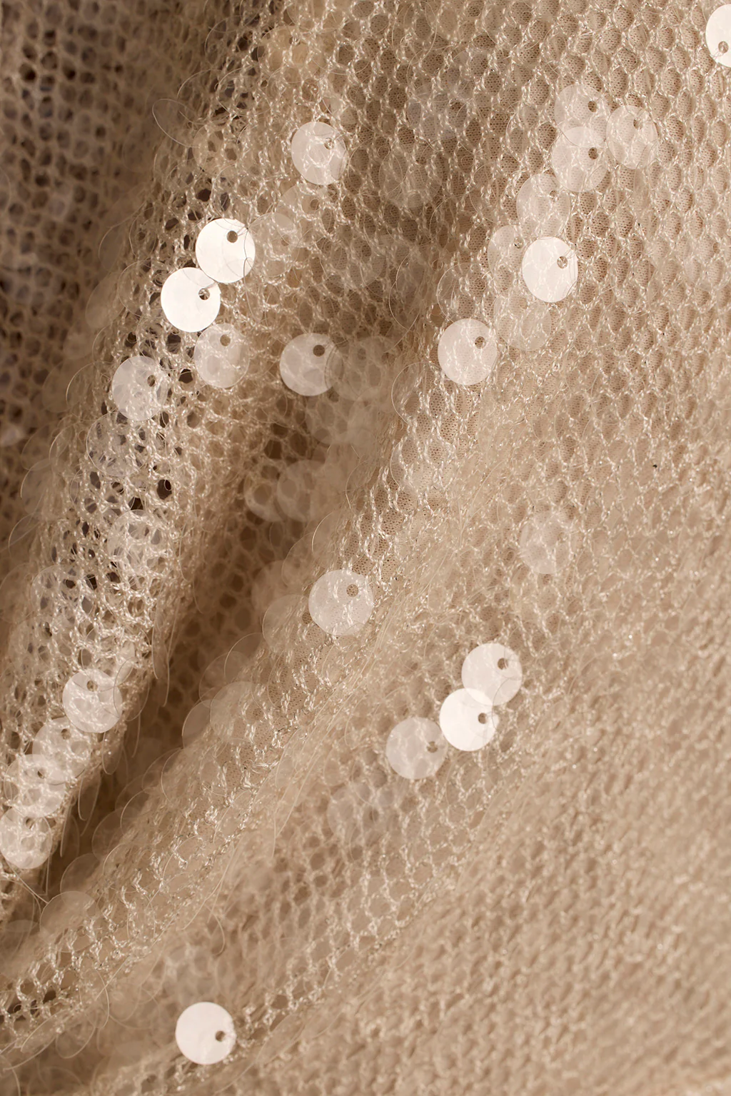 Noella Champagne Sequin Maxi Dress - Image 6