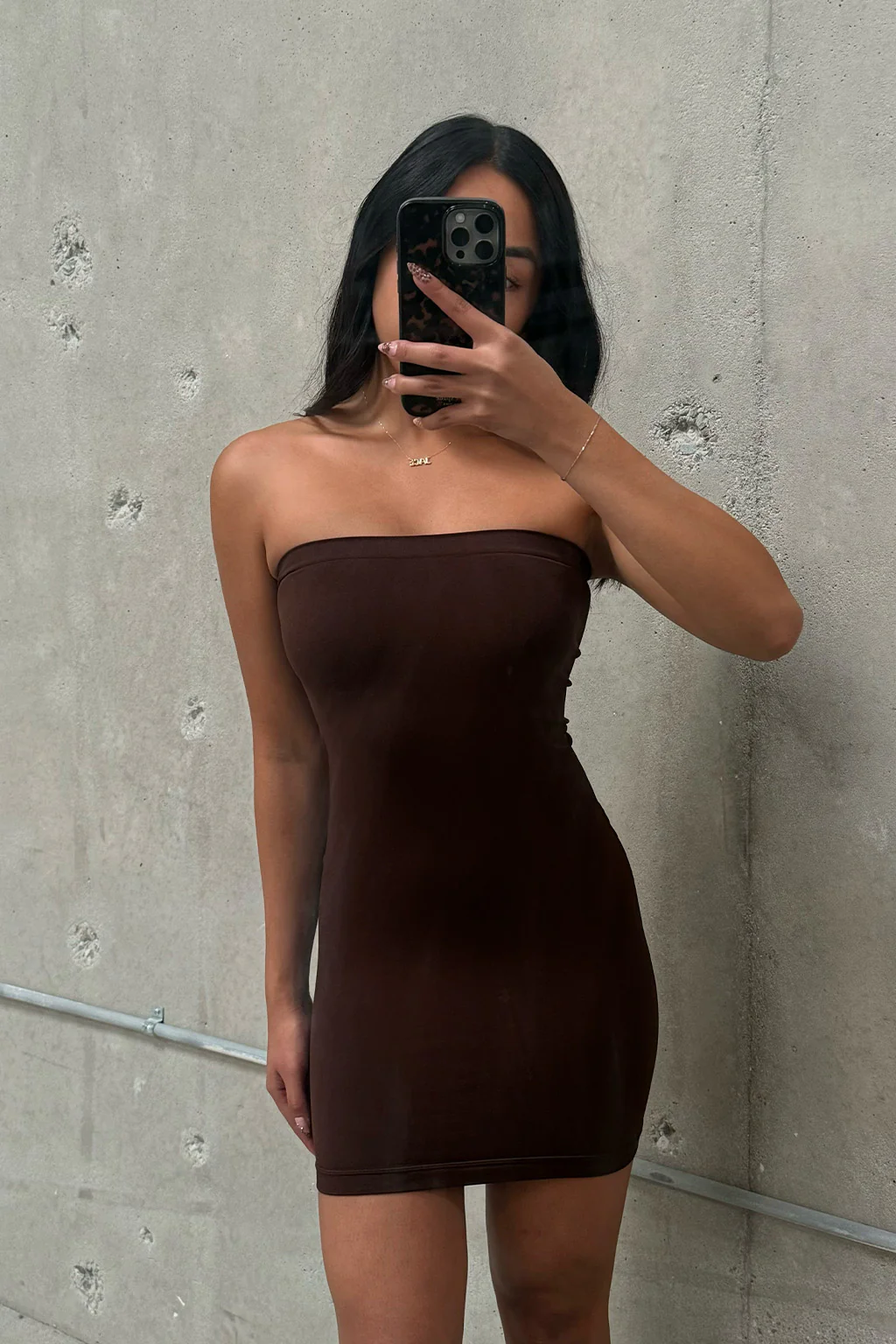 Norma Brown Strapless Under Dress - Image 2