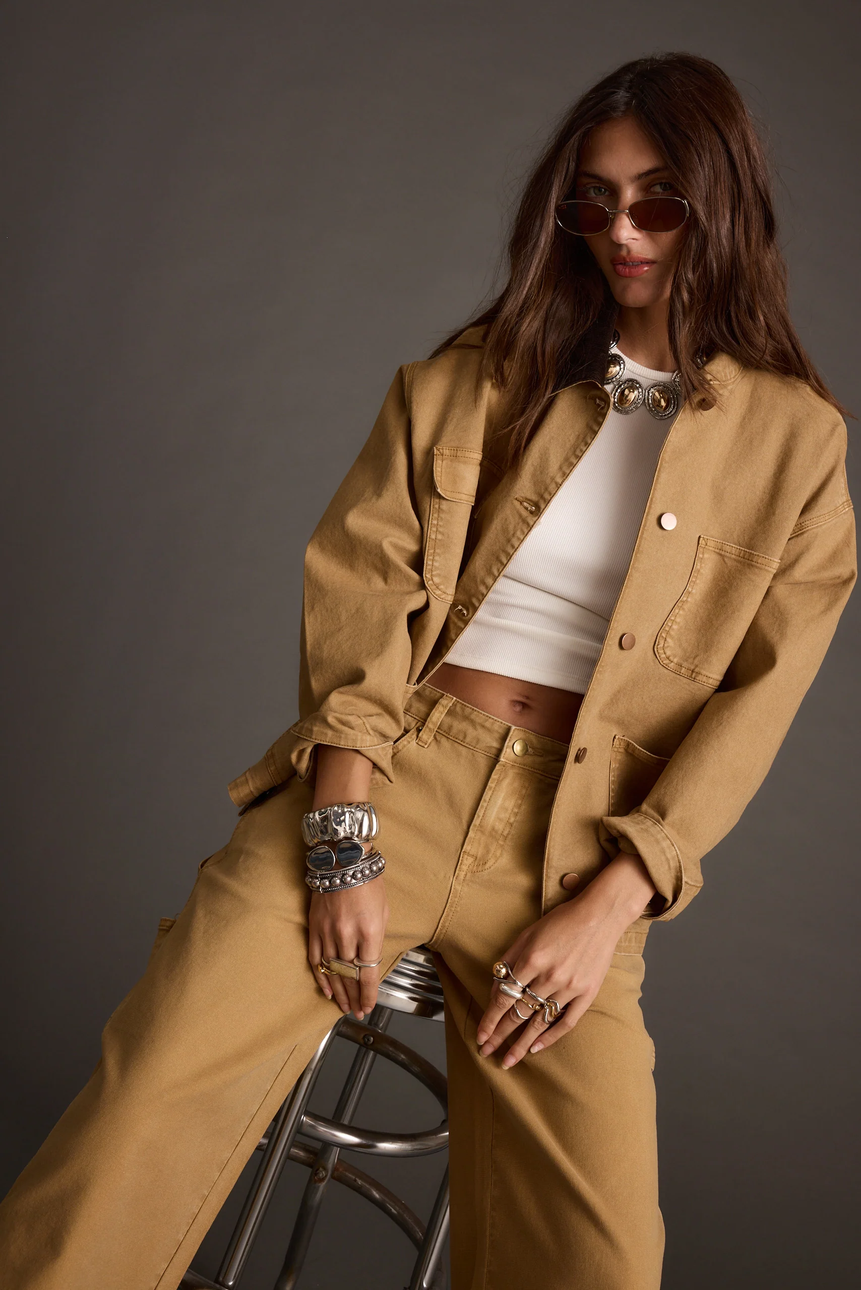 Parker Khaki Carpenter Pants - Image 9