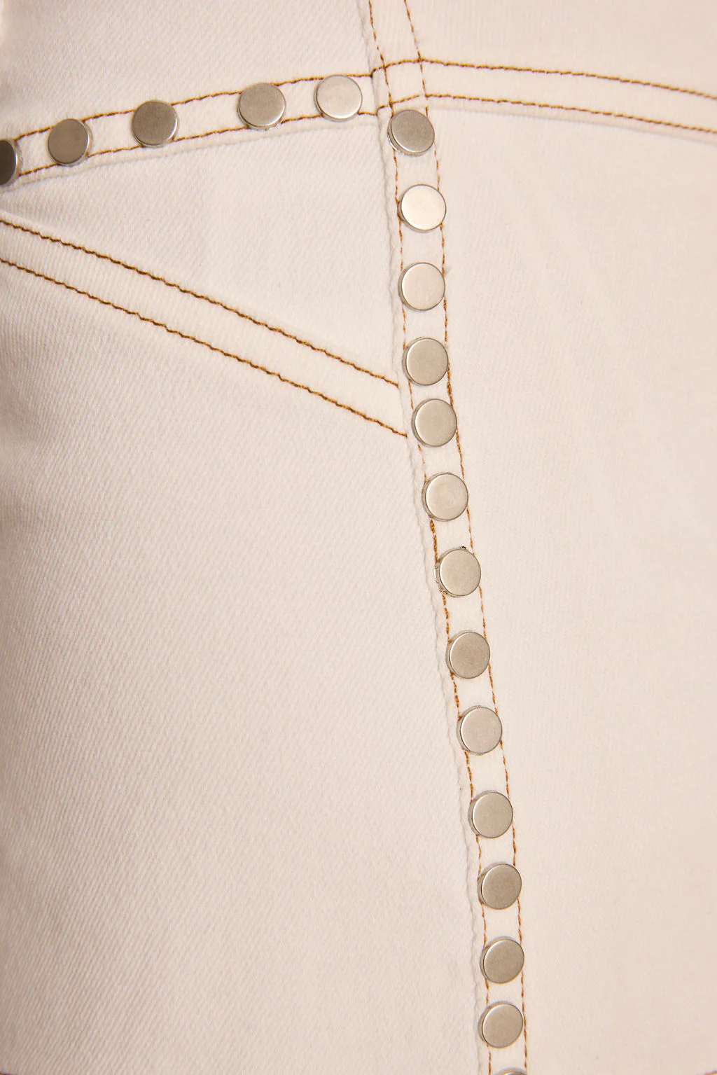 Ranger White Studded Shorts - Image 9