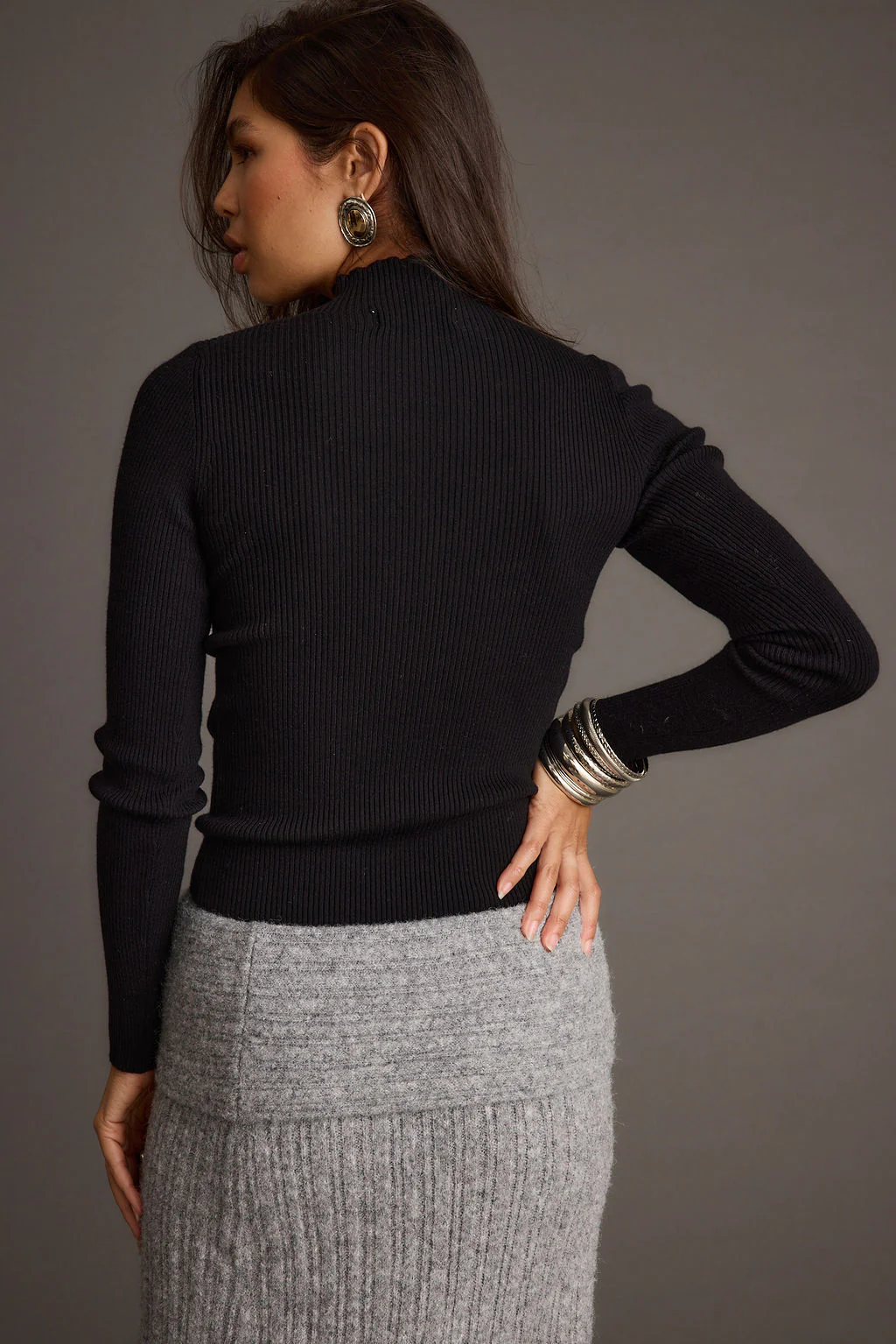 Robbie Black Long Sleeve Turtleneck - Image 4