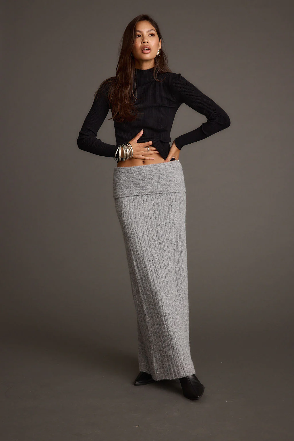 Robbie Black Long Sleeve Turtleneck - Image 9