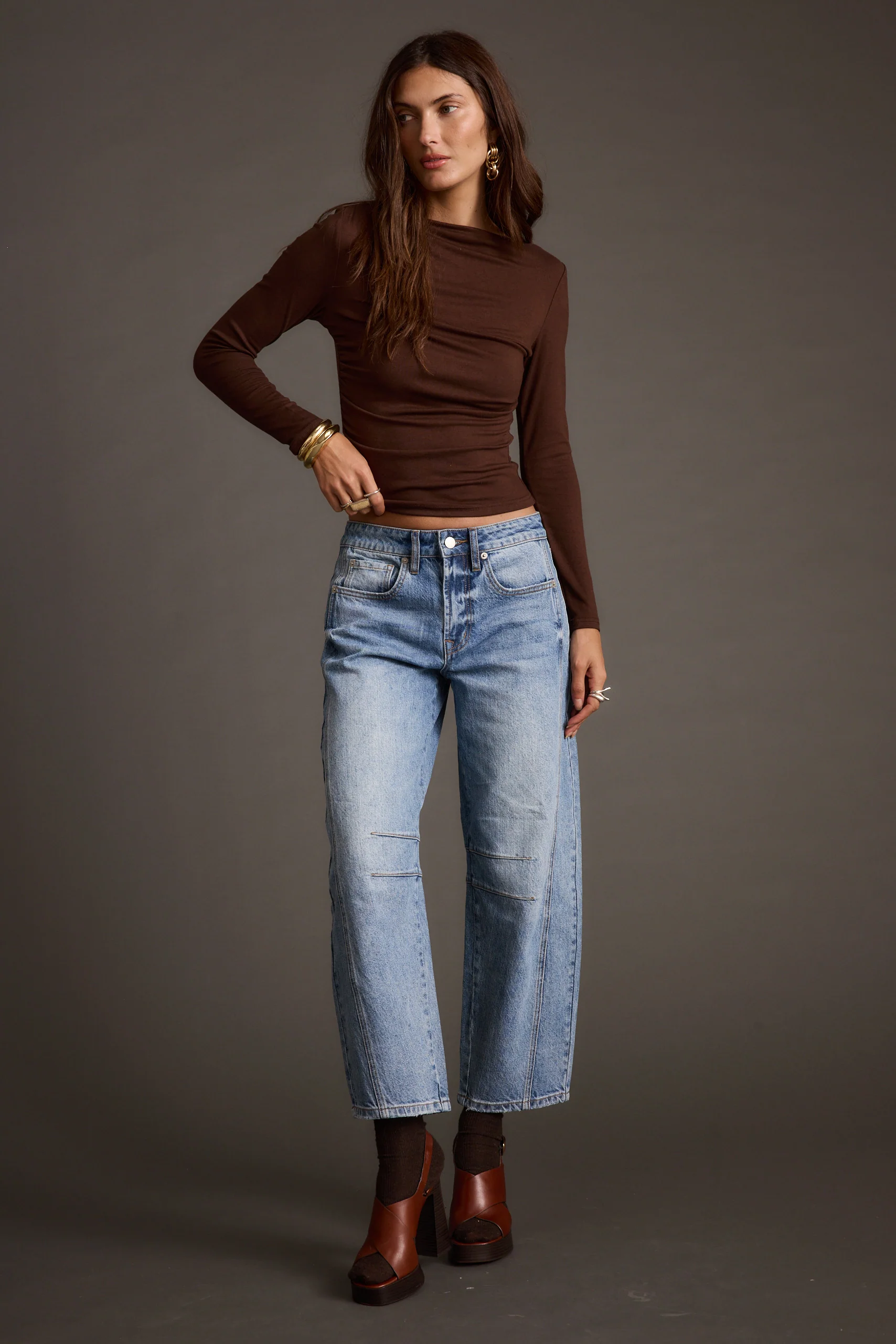 Romy Espresso Top - Image 2