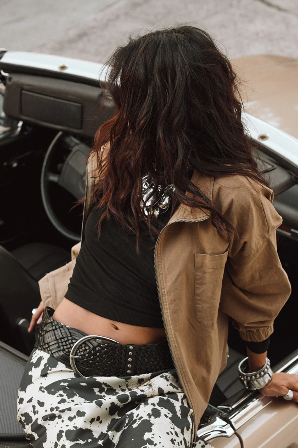 Scout Black Braided Belt - Image 3
