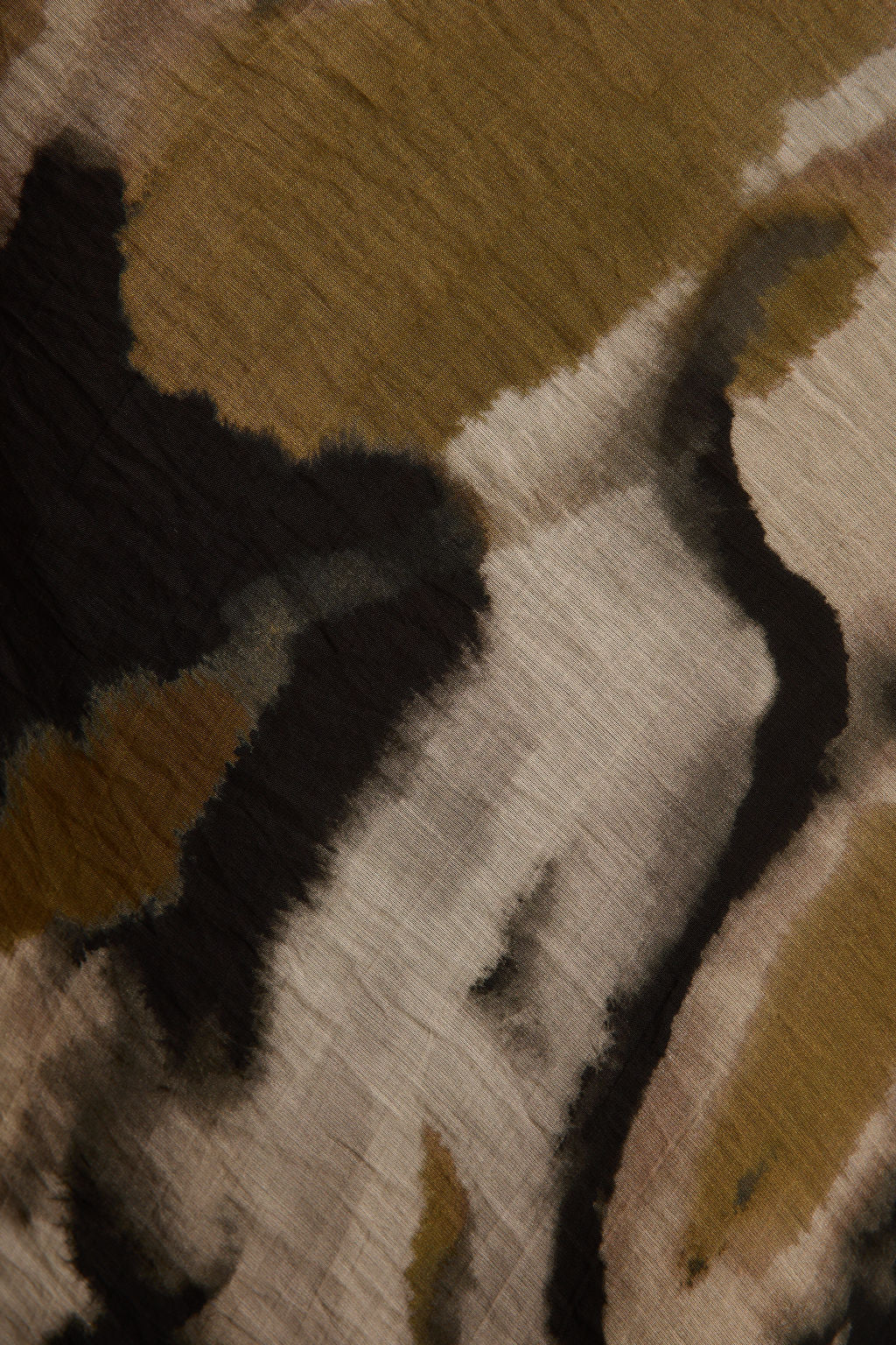 Solmar Olive Abstract Maxi Dress - Image 8