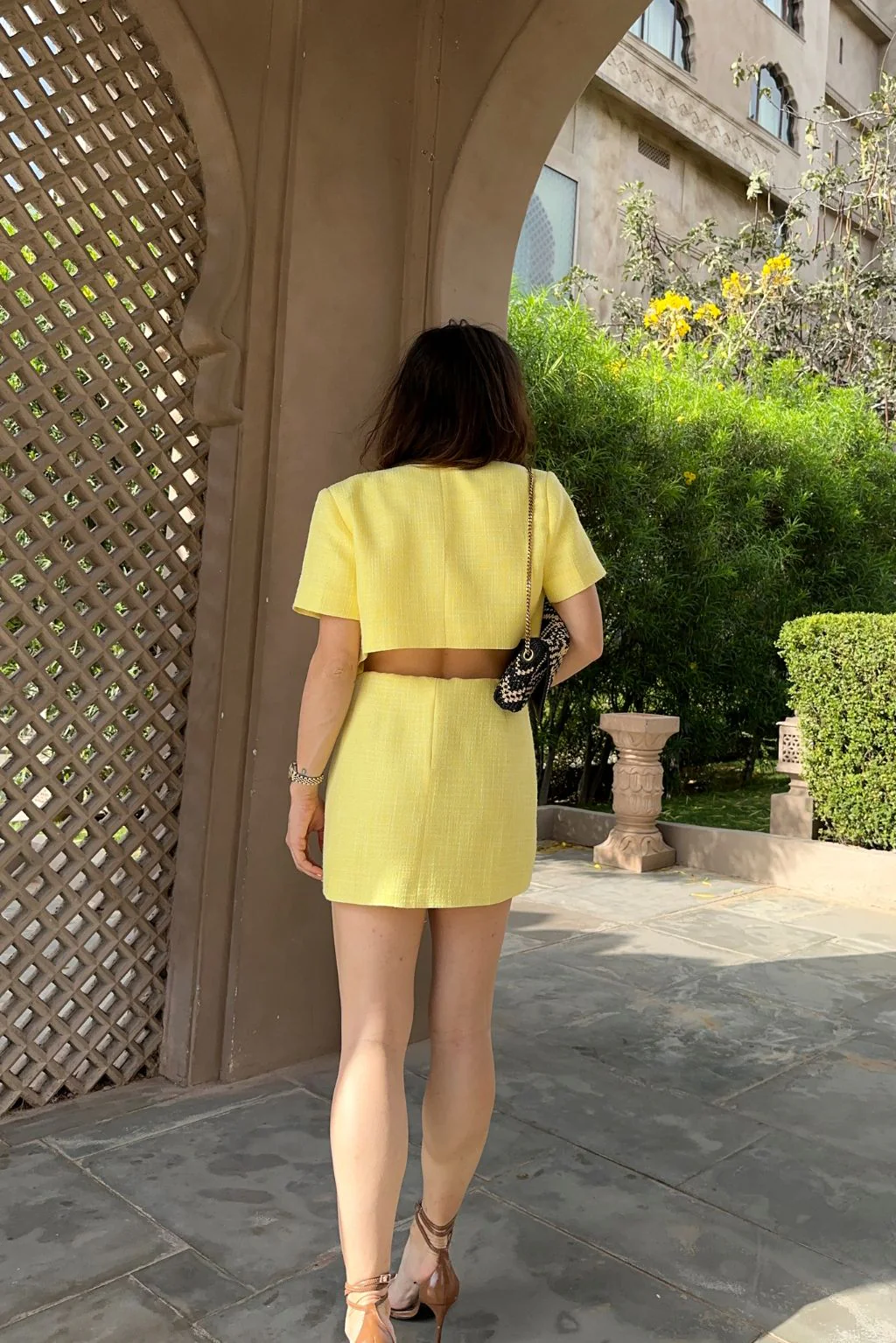 Sunday Yellow Cropped Jacket - Image 8