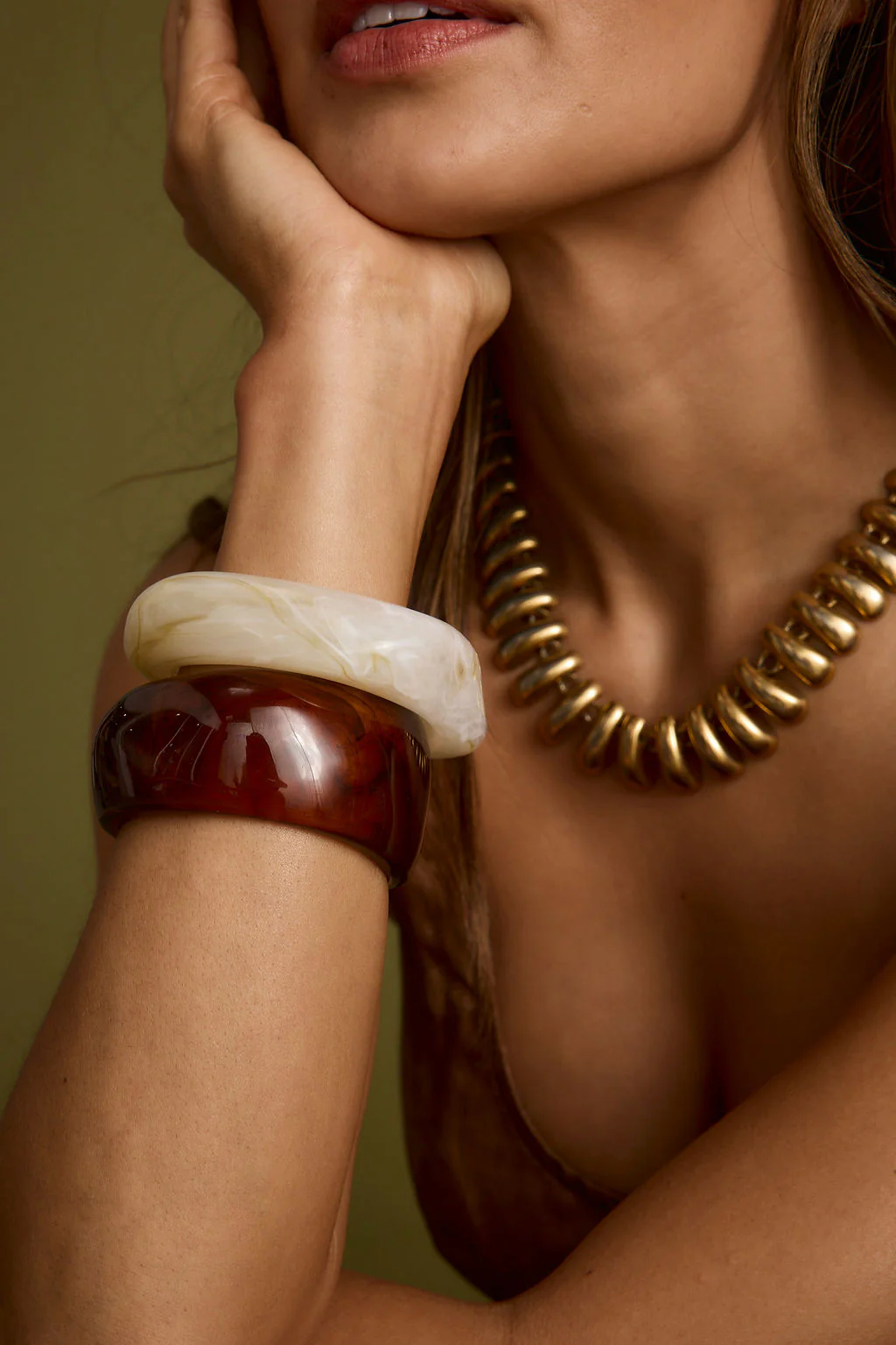 Tabby Set of 2 Chunky Bangles - Image 8