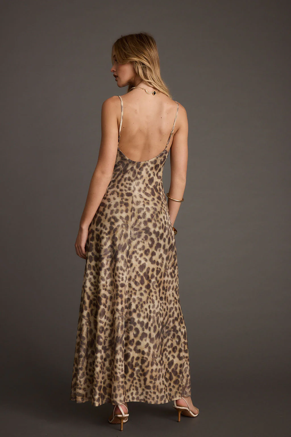 Wild Thing Leopard Print Mesh Maxi Dress - Image 2