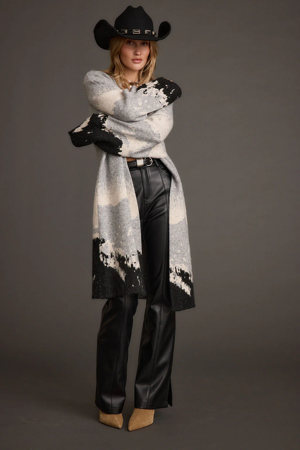 Yellowstone Printed Duster Cardigan - Image 5
